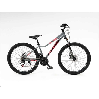 Велосипед горный Foxter Poison 27.5" (2024) (серый)